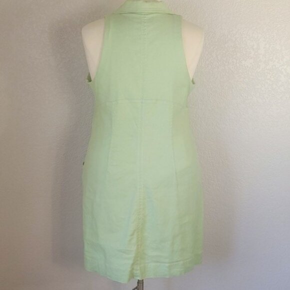 Anthropologie Maeve 2XCollared Button-Front Mini Dress - Picture 4 of 6